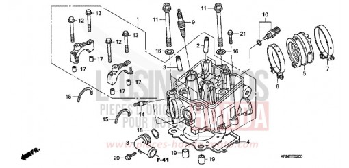 CULASSE CRF250RD de 2013